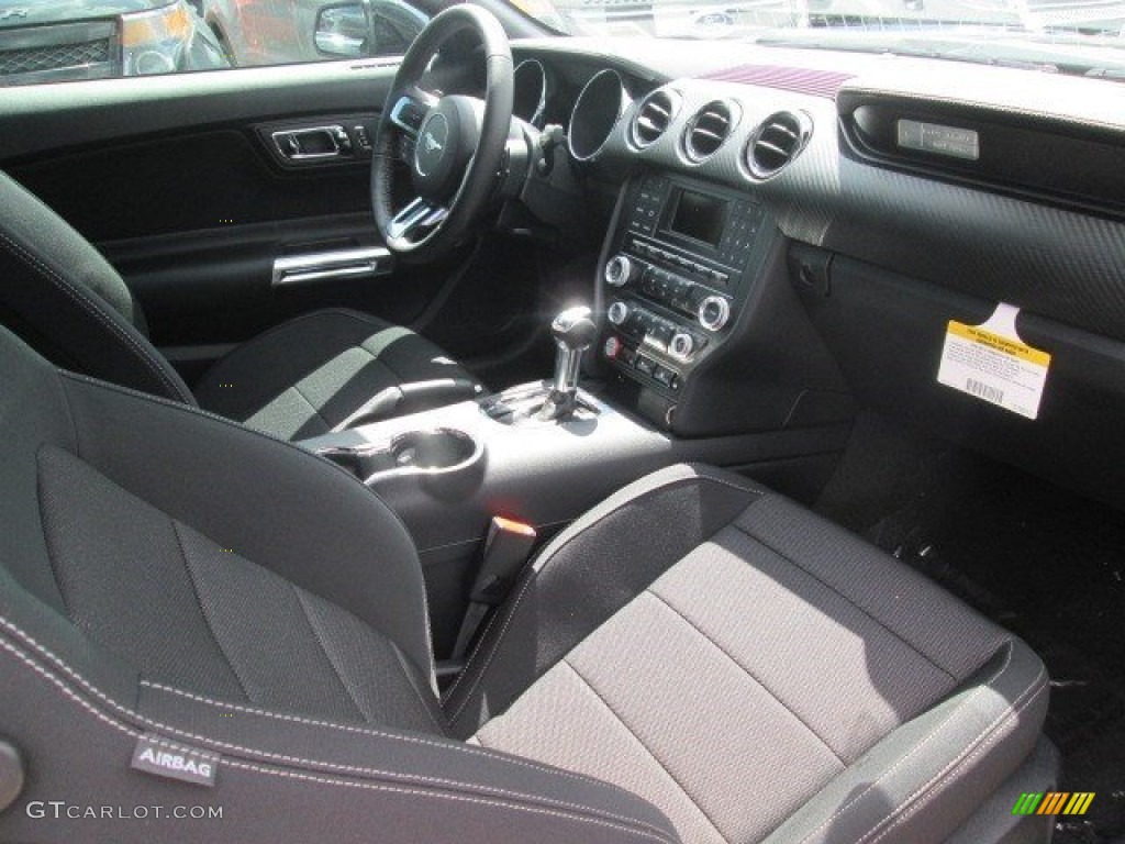 2015 Mustang V6 Coupe - Black / Ebony photo #9