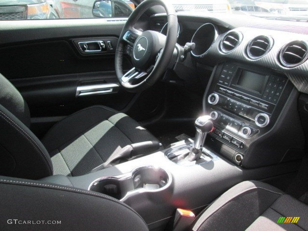2015 Mustang V6 Coupe - Black / Ebony photo #10