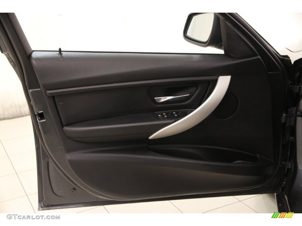 2013 3 Series 320i xDrive Sedan - Mineral Grey Metallic / Black photo #4