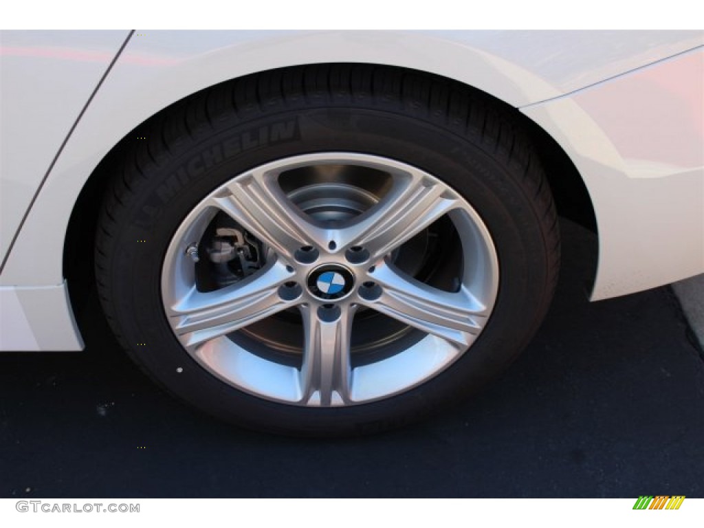 2015 3 Series 328i xDrive Sports Wagon - Alpine White / Black photo #4