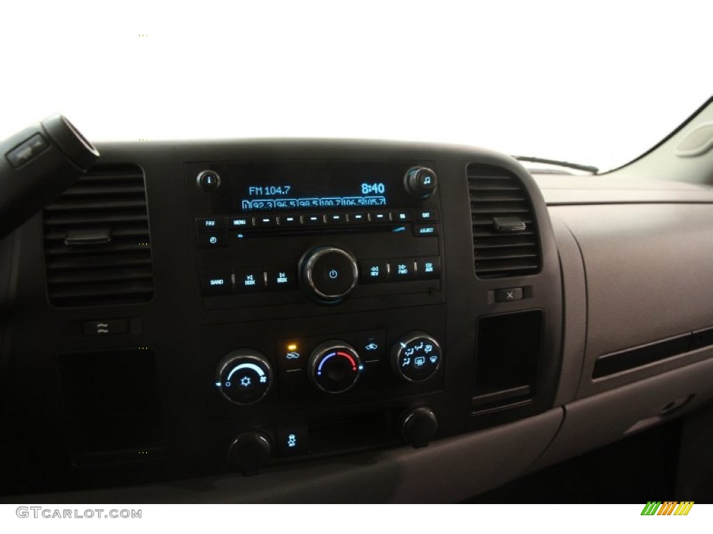 2012 Chevrolet Silverado 1500 Work Truck Extended Cab 4x4 Controls Photo #102256335