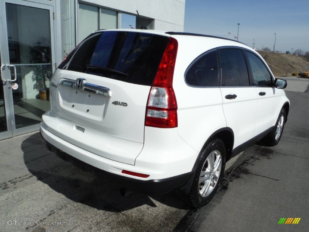 2011 CR-V EX 4WD - Taffeta White / Gray photo #9