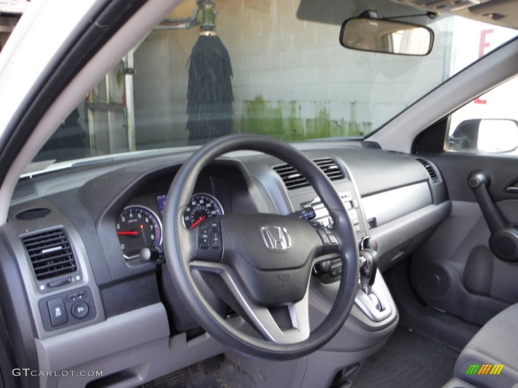 2011 CR-V EX 4WD - Taffeta White / Gray photo #12