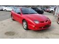 2001 Bright Red Pontiac Sunfire SE Coupe #102241204
