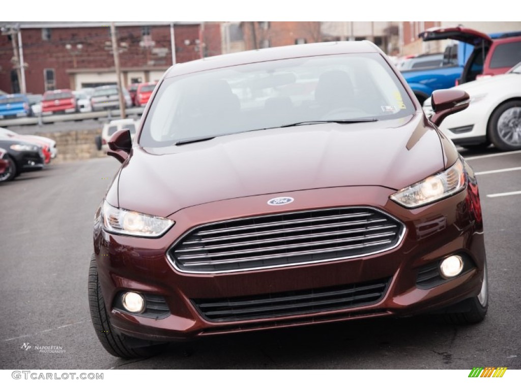 2015 Fusion SE AWD - Bronze Fire Metallic / Charcoal Black photo #2