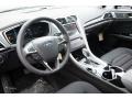 Charcoal Black Prime Interior Photo for 2015 Ford Fusion #102257610