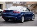 2015 Deep Impact Blue Metallic Ford Fusion SE  photo #3