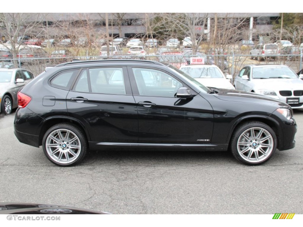 Black Sapphire Metallic 2015 BMW X1 xDrive35i Exterior Photo #102257991