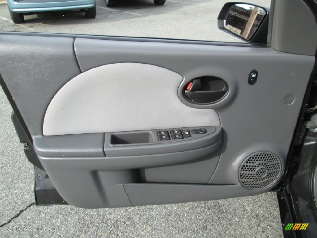 2007 ION 2 Sedan - Black Onyx / Gray photo #12