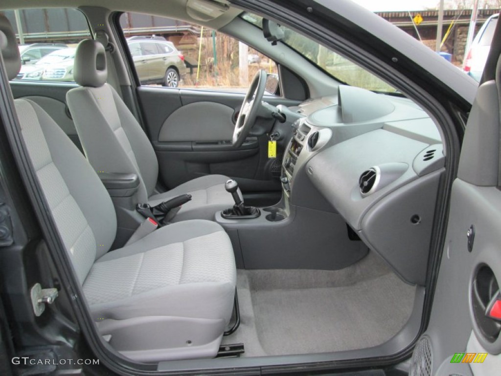 2007 ION 2 Sedan - Black Onyx / Gray photo #18