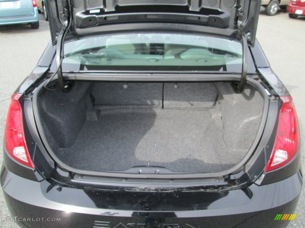 2007 ION 2 Sedan - Black Onyx / Gray photo #20