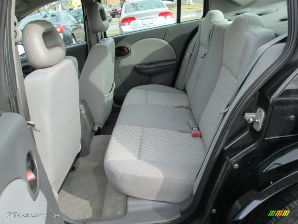 2007 ION 2 Sedan - Black Onyx / Gray photo #21