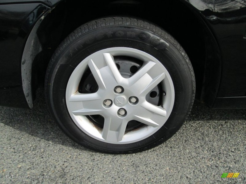 2007 ION 2 Sedan - Black Onyx / Gray photo #22