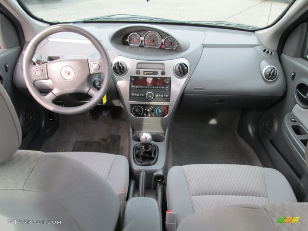 2007 ION 2 Sedan - Black Onyx / Gray photo #24
