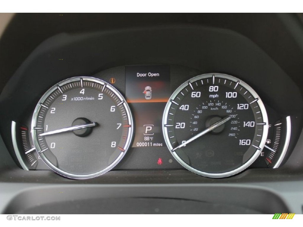 2015 Acura TLX 3.5 Advance SH-AWD Gauges Photo #102258657