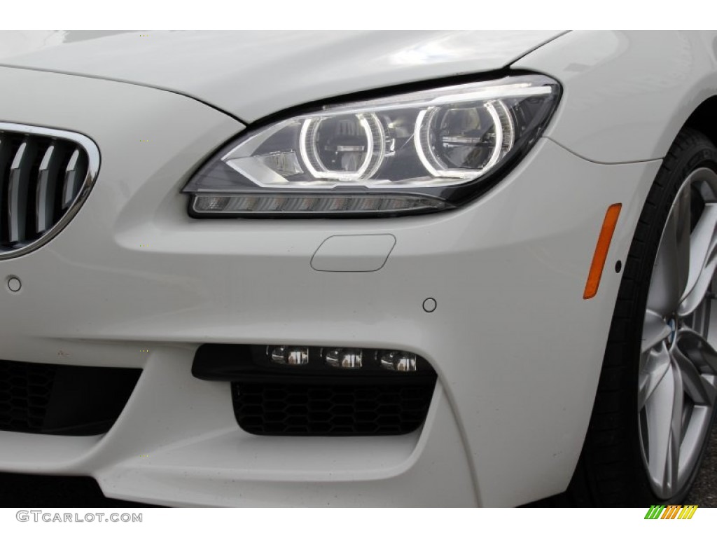 2015 6 Series 650i xDrive Gran Coupe - Alpine White / Black photo #30