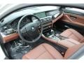 Cinnamon Brown Interior Photo for 2013 BMW 5 Series #102259482
