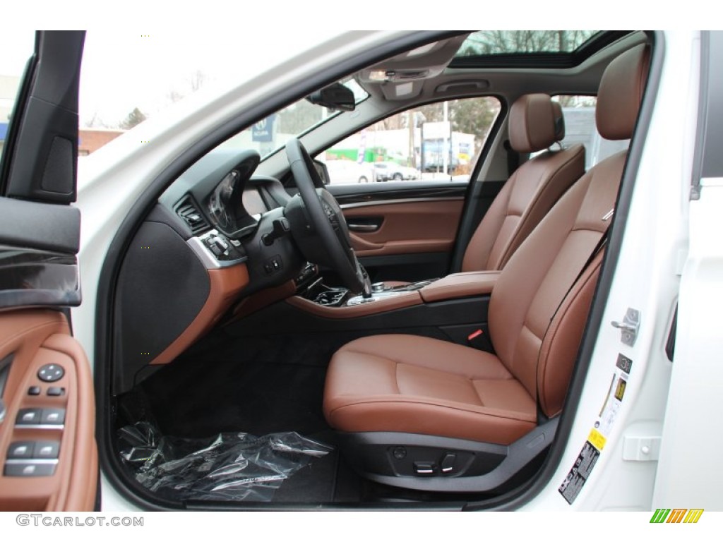 2013 BMW 5 Series 528i xDrive Sedan Front Seat Photo #102259509