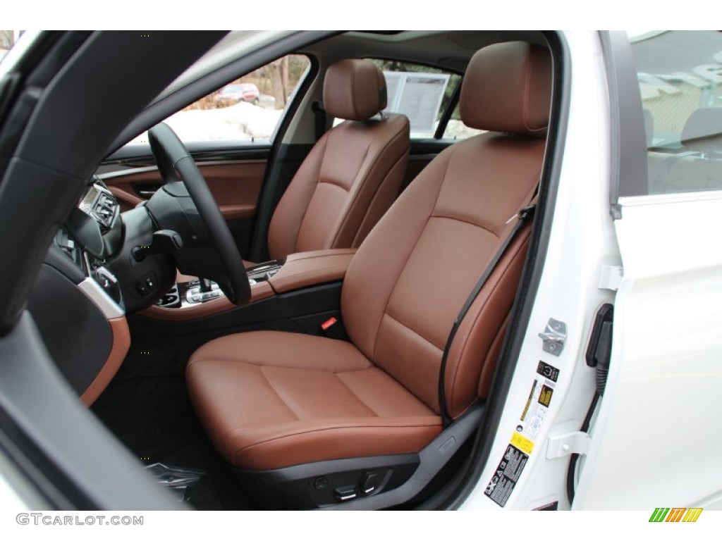 2013 BMW 5 Series 528i xDrive Sedan Front Seat Photo #102259542