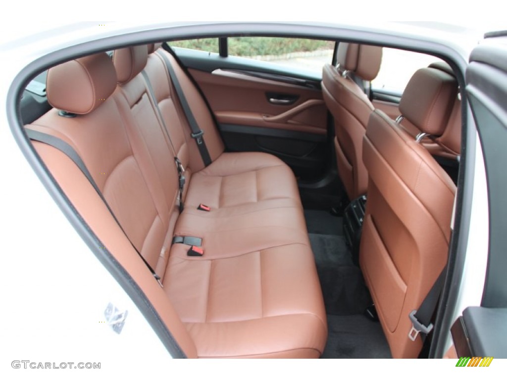 Cinnamon Brown Interior 2013 BMW 5 Series 528i xDrive Sedan Photo #102259806