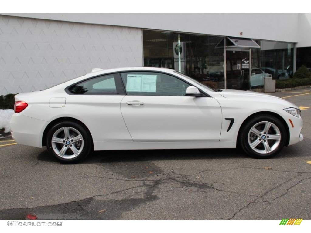 Alpine White 2015 BMW 4 Series 428i xDrive Coupe Exterior Photo #102259981
