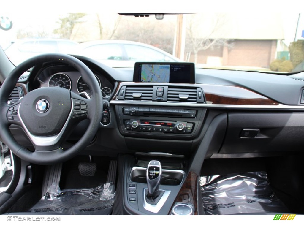 2015 BMW 4 Series 428i xDrive Coupe Black Dashboard Photo #102260136