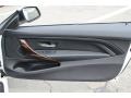 Black 2015 BMW 4 Series 428i xDrive Coupe Door Panel