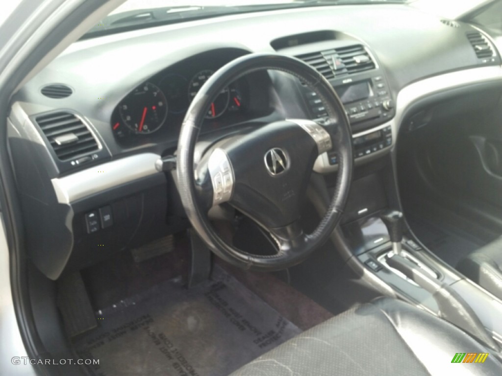 2004 TSX Sedan - Satin Silver Metallic / Ebony photo #27