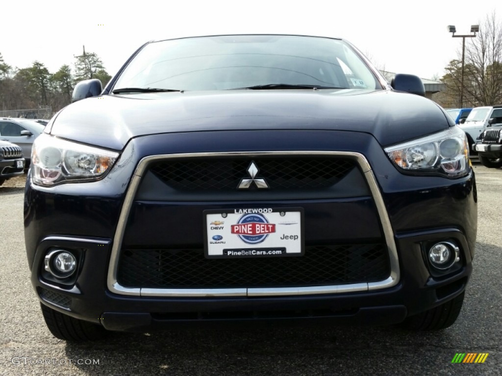 2012 Outlander Sport SE 4WD - Cosmic Blue / Black photo #2