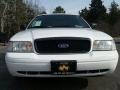 2008 Vibrant White Ford Crown Victoria Police Interceptor  photo #4