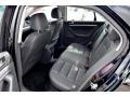 2008 Volkswagen Jetta Anthracite Black Interior Rear Seat Photo