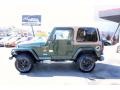 1998 Moss Green Pearl Jeep Wrangler Sahara 4x4  photo #4