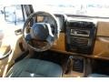 1998 Moss Green Pearl Jeep Wrangler Sahara 4x4  photo #25