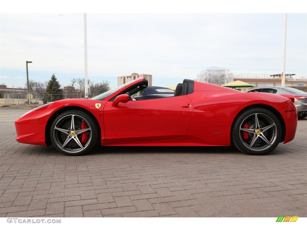 Rosso Corsa (Red) 2014 Ferrari 458 Spider Exterior Photo #102262893