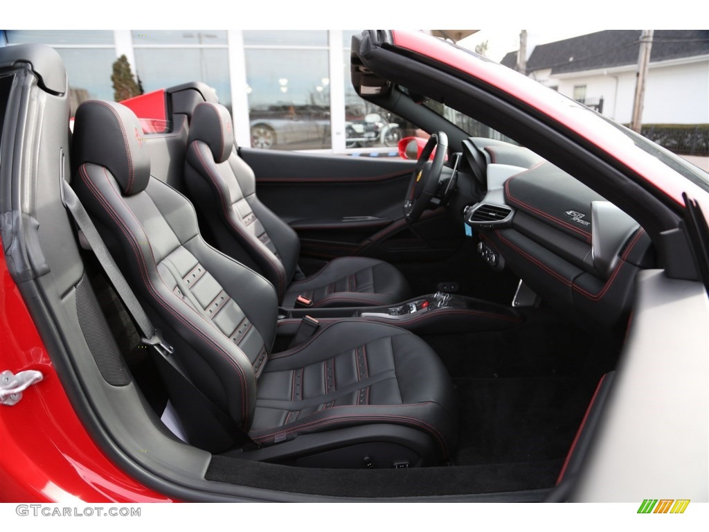 Nero Interior 2014 Ferrari 458 Spider Photo #102262950
