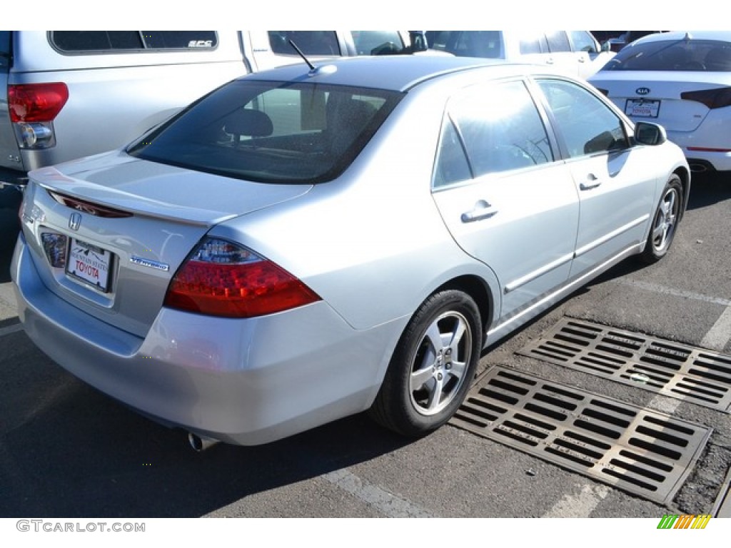 2007 Accord Hybrid Sedan - Silver Frost Metallic / Gray photo #2