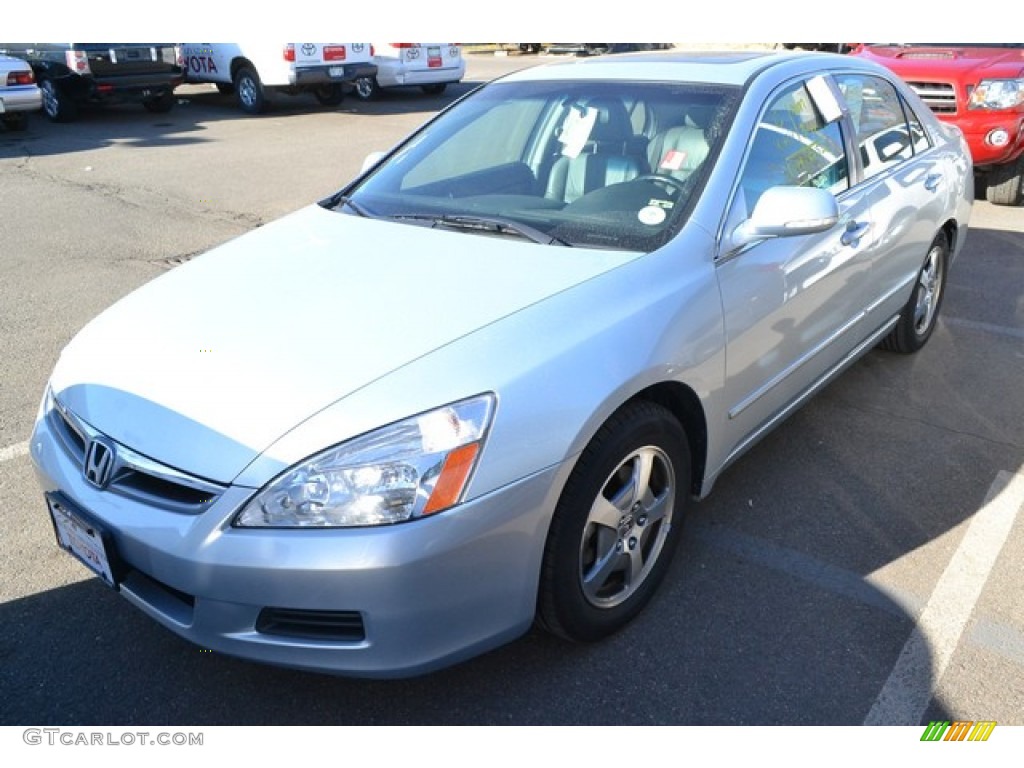 2007 Accord Hybrid Sedan - Silver Frost Metallic / Gray photo #4