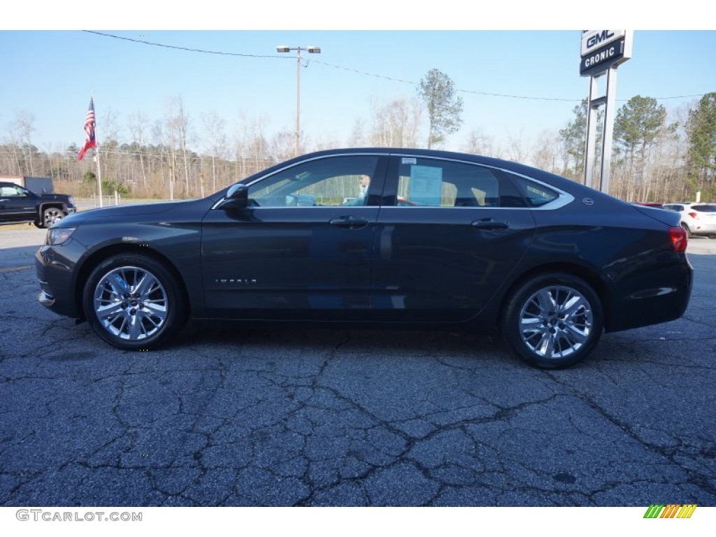2014 Impala LS - Ashen Gray Metallic / Jet Black/Dark Titanium photo #4
