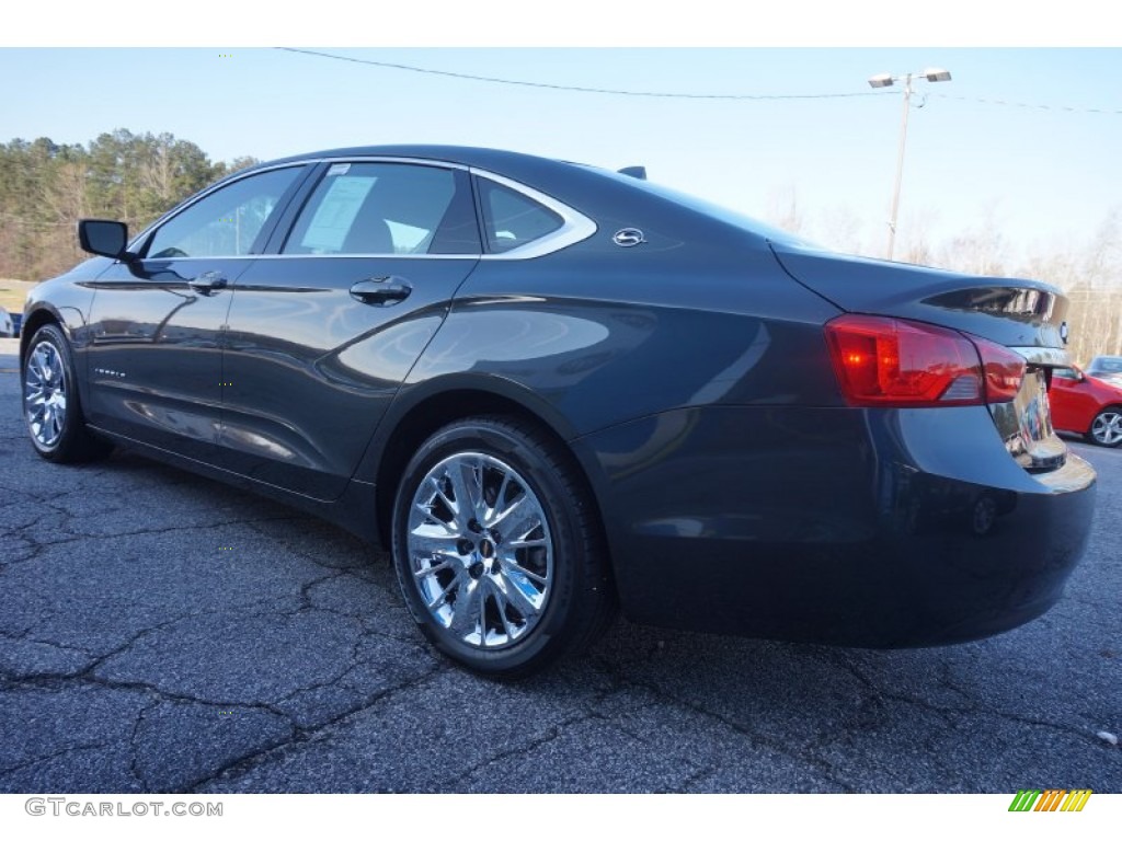 2014 Impala LS - Ashen Gray Metallic / Jet Black/Dark Titanium photo #5