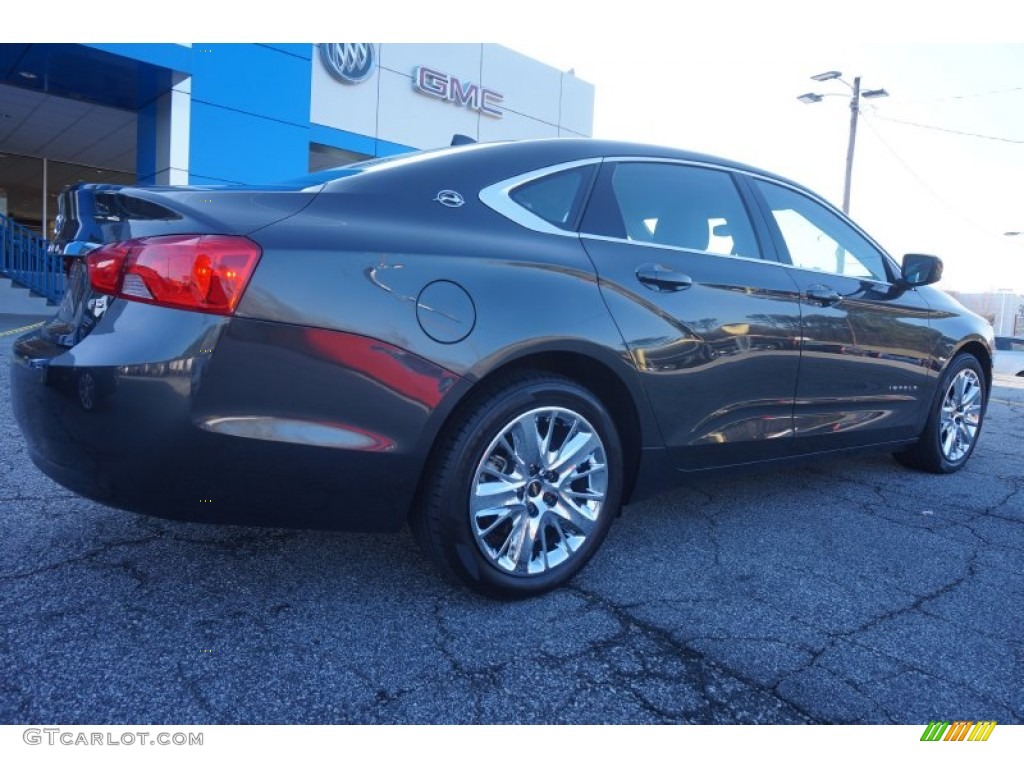 2014 Impala LS - Ashen Gray Metallic / Jet Black/Dark Titanium photo #7