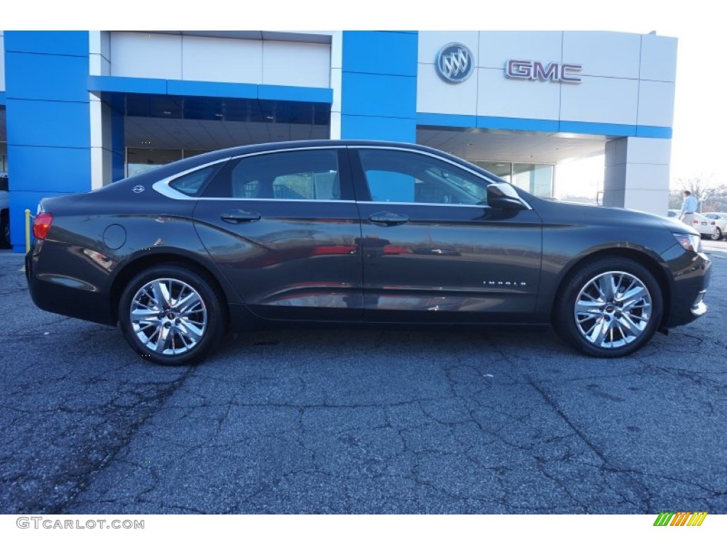 2014 Impala LS - Ashen Gray Metallic / Jet Black/Dark Titanium photo #8