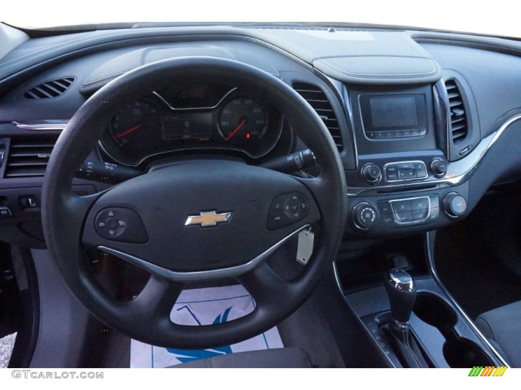 2014 Chevrolet Impala LS Jet Black/Dark Titanium Dashboard Photo #102265142