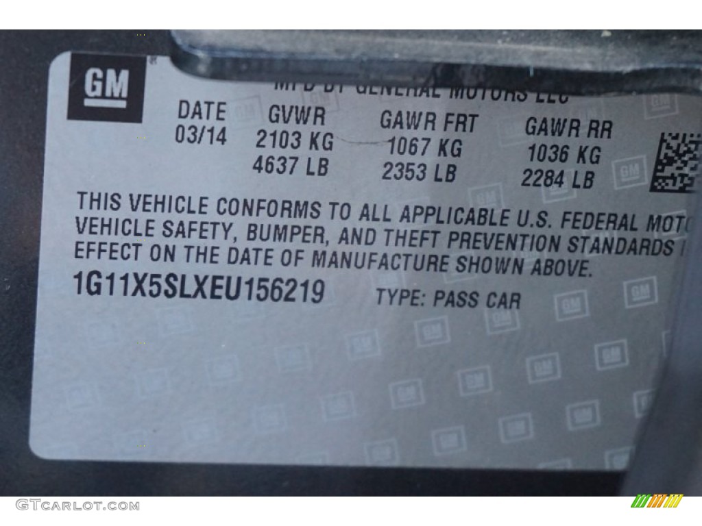 2014 Impala LS - Ashen Gray Metallic / Jet Black/Dark Titanium photo #21