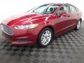 2014 Ruby Red Ford Fusion SE  photo #3