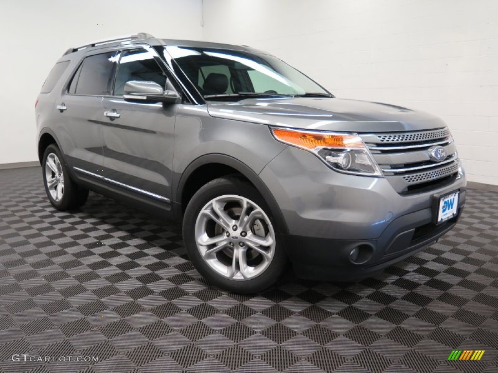 2014 Explorer Limited 4WD - Sterling Gray / Charcoal Black photo #1