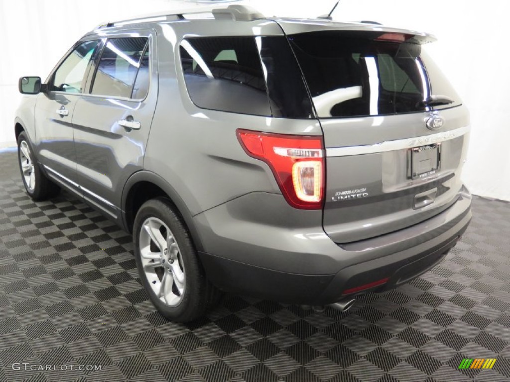 2014 Explorer Limited 4WD - Sterling Gray / Charcoal Black photo #4