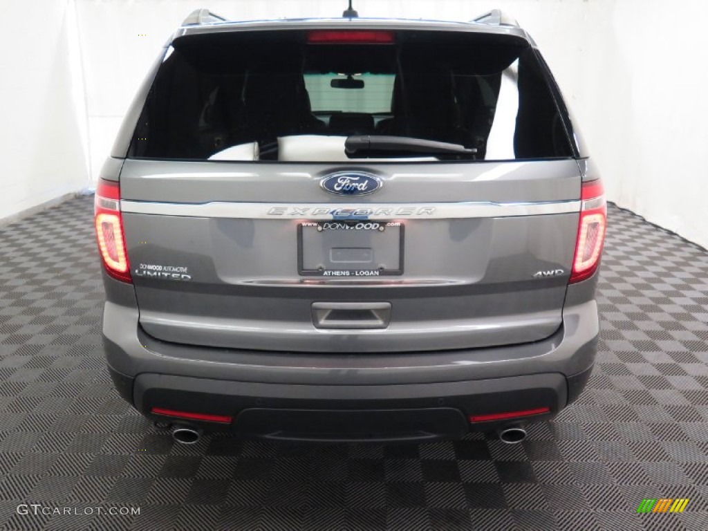 2014 Explorer Limited 4WD - Sterling Gray / Charcoal Black photo #5