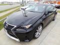 Obsidian Black 2015 Lexus RC 350 Exterior