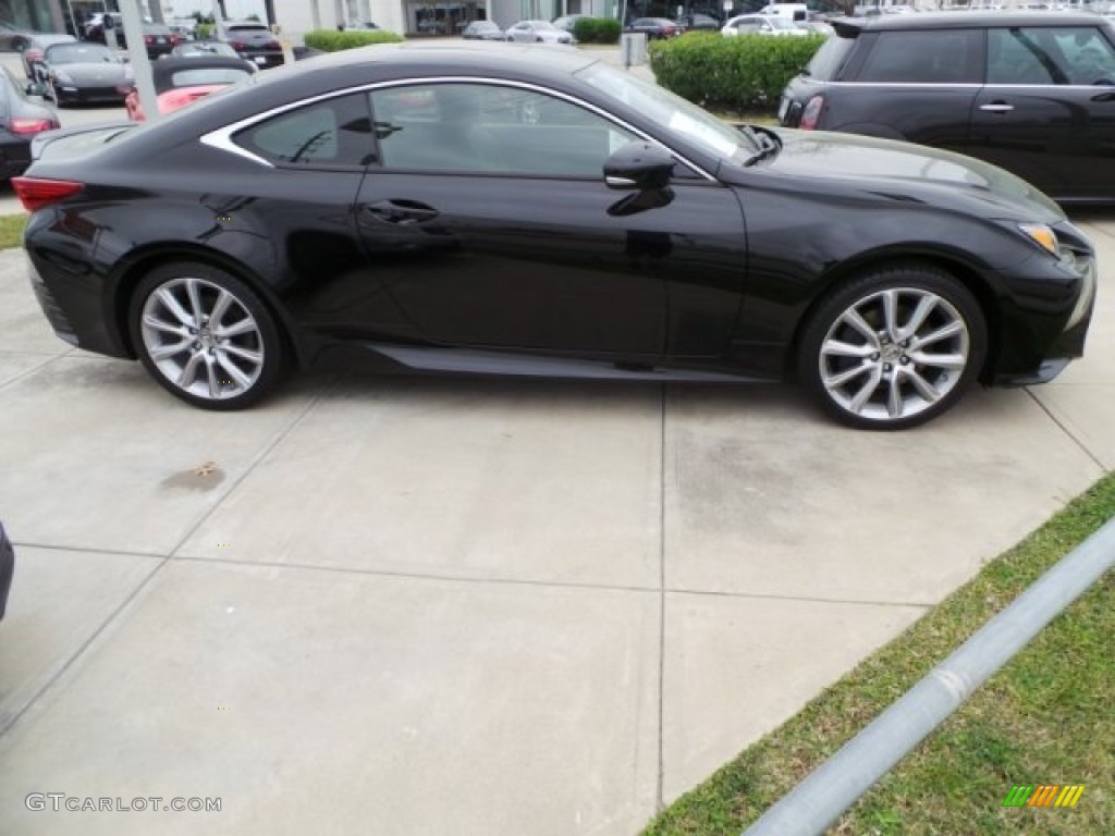 Obsidian Black 2015 Lexus RC 350 Exterior Photo #102266855