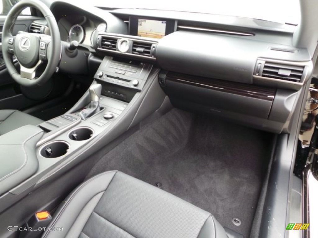 Black Interior 2015 Lexus RC 350 Photo #102267392